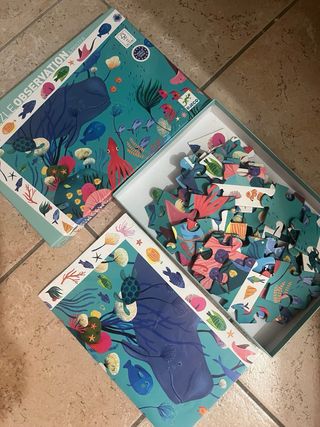 Puzzle Djeco 54 pezzi tema marino