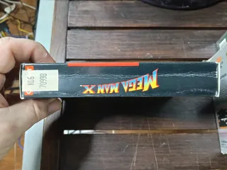 Scatola originale Mega Man X USA SNES Super Nintendo