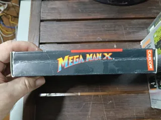 Scatola originale Mega Man X USA SNES Super Nintendo