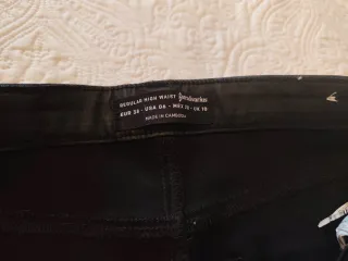 Set pantalones pitillo encerados