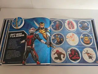 Álbum Tazos Marvel Flizz Carrefour