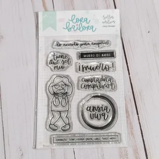Set de 10 Sellos Lora Bailora - Ansia Viva