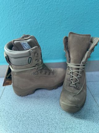 Botas militares beige