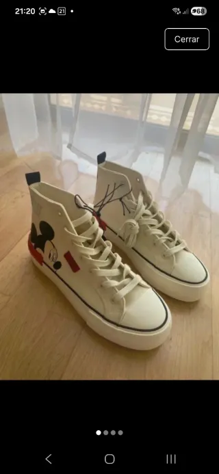 Zapatillas Lefties Mickey Mouse Talla 42