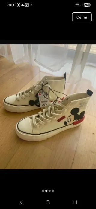 Zapatillas Lefties Mickey Mouse Talla 42