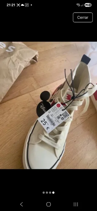 Zapatillas Lefties Mickey Mouse Talla 42