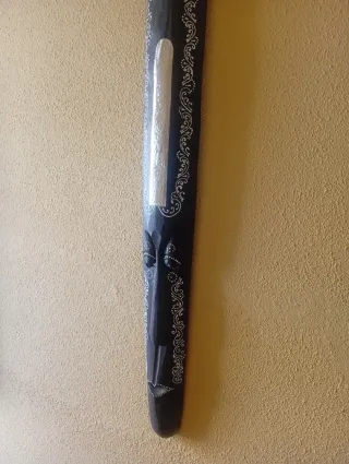 Pareja de máscaras africanas decorativas