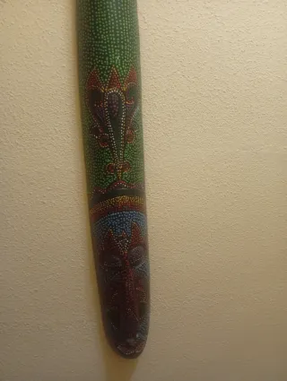 Pareja de máscaras africanas decorativas