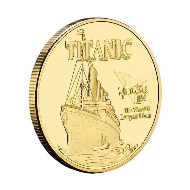 LOTE (N°4) RMS TITANIC 5 MONETI COMMEMORATIVE