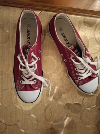 Zapatillas Andy Z rojas talla 38