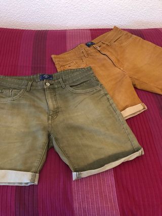 Lote 2 Vaqueros Cortos Springfield