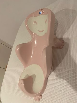 Adaptador Bañera para Baño Bebé Rosa