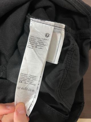 Pantalón vaquero negro hombre T.44