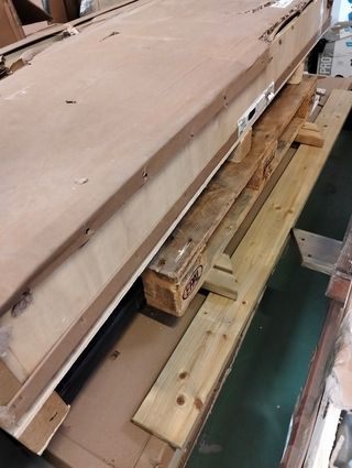 Caseta Kiosco  jardín metálica 4.23 m2 Harz gris