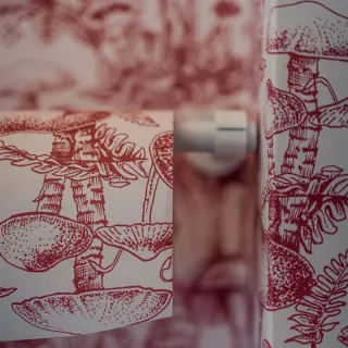 Tapiz Cole & Son Hongos Rojo