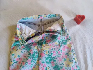 Gonna vintage floreale