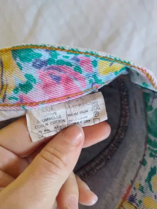 Gonna vintage floreale