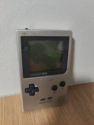 Nintendo Game Boy Pocket Plata