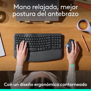Logitech Ergo M575S ratón trackball inalámbrico