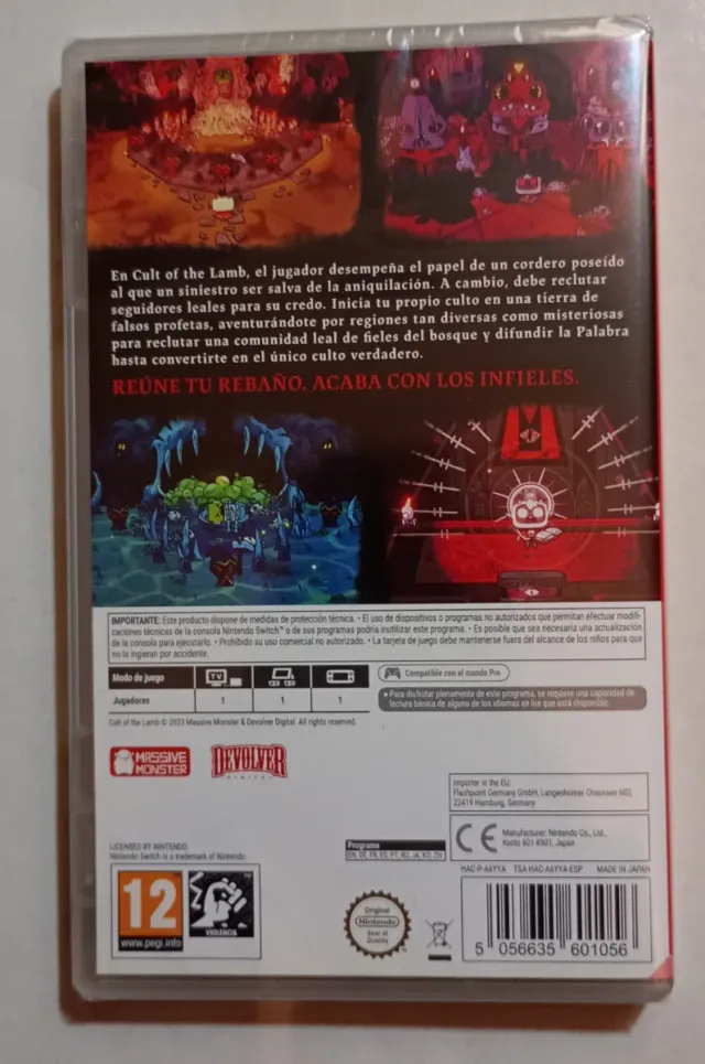 Cult of the Lamb Switch precintado ES
