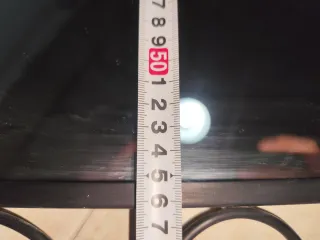 Espejo rústico marco metal