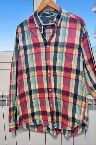 Camisa cuadros L.O.G.G. H&M multicolor