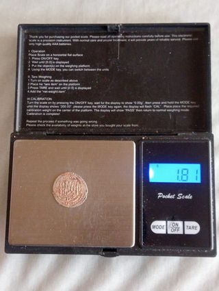 Lote 2 Monedas Hispano Árabes Dirham