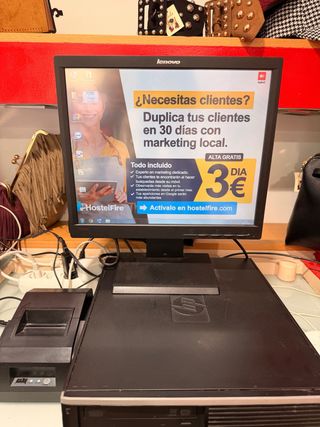 Pantalla, Torre y Etiquetadora Tienda