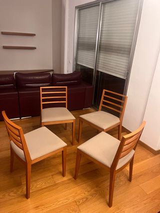 Juego de 4 sillas de comedor