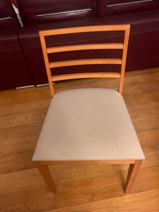 Juego de 4 sillas de comedor