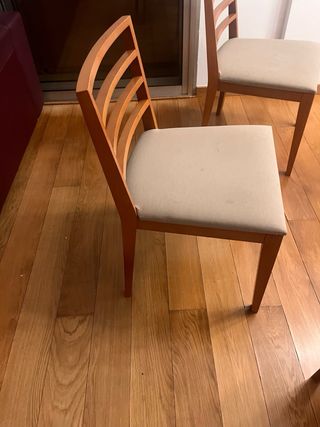 Juego de 4 sillas de comedor