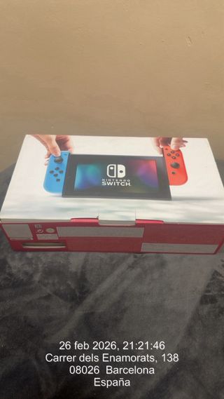 Nintendo Switch Azul/Rojo