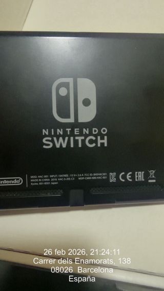 Nintendo Switch Azul/Rojo