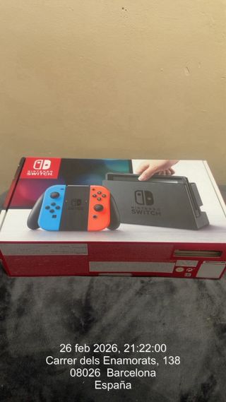 Nintendo Switch Azul/Rojo