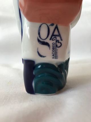 Figura Peregrino Sargadelos Porcelana