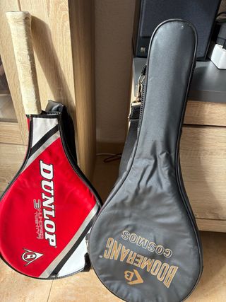 Racchette da tennis Dunlop e Boomerang
