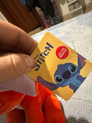 Peluche Stitch Rosso
