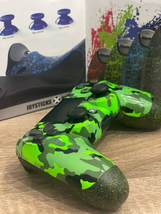 Mando PS4 X Controllers Camuflaje Verde