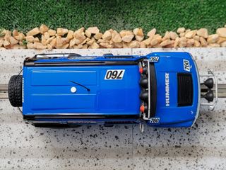 Coche de slot Scalextric Hummer H3 efecto barro