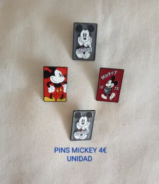 Pins Mickey Mouse Disney 4€ Unidad