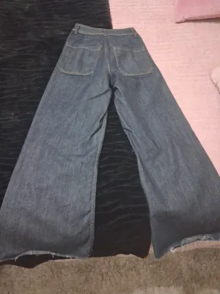 Pantalón Zara Palazzo Talla 34 Nuevo