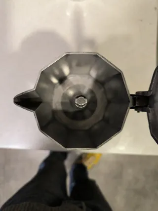 Cafetera Italiana Negra