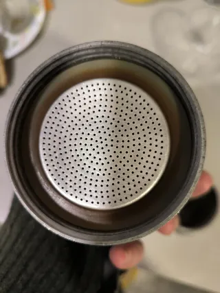 Cafetera Italiana Negra