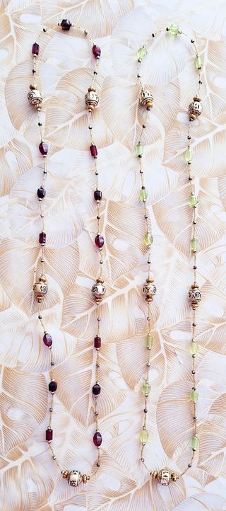 Due collane lunghe vintage