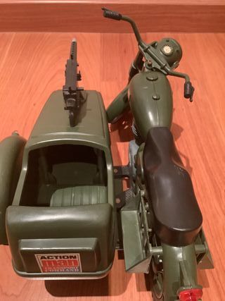 Moto Sidecar Action Man similar a la de Geyperman