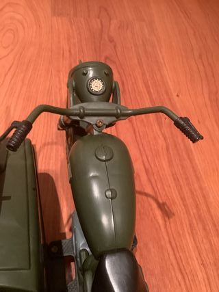 Moto Sidecar Action Man similar a la de Geyperman