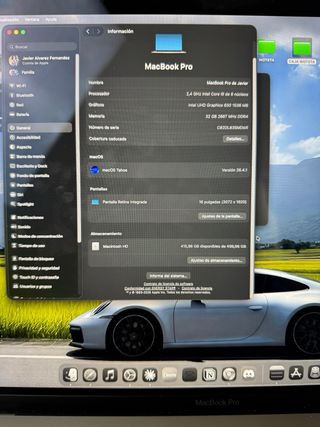 MacBook Pro 16 Apple Plata NO NEGOCIABLE
