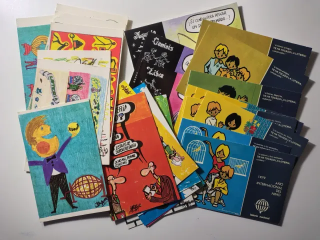 Postales Lotería Nacional