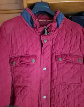 CHOLLAZO:Cazadora La Española Granate Talla XL