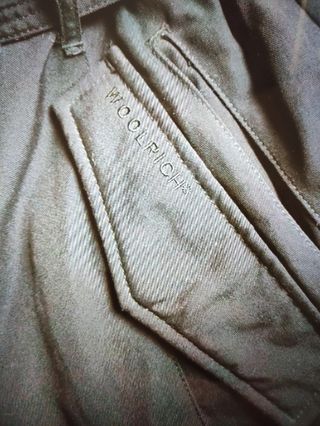 Giacca Woolrich nero con pelliccia